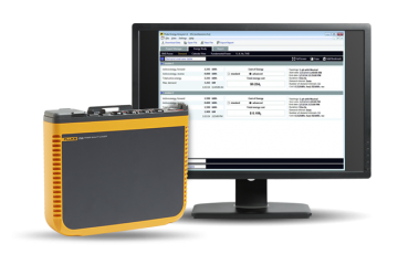 Fluke 1742 1746 and 1748 Three-Phase Power Quality Loggers