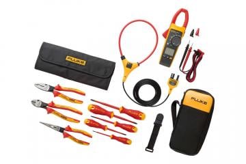 Fluke 376 FC True-RMS Clamp Meter plus insulated hand tools starter kit