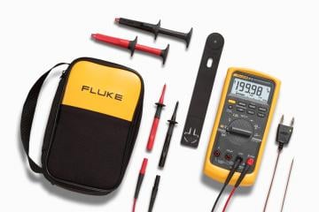 Fluke 87V / E2 Electrician Combo Kit What’s in the Box