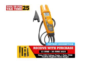 PROMO: TUTT2025 Redemption offer Fluke T6-1000 PRO Electrical Tester