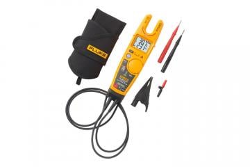 Fluke T6-1000 PRO with included grounding clip, holster