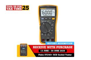 PROMO: TUTT2025 Fluke 117 Digital Multimeter