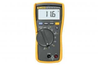 Fluke 115 Compact True-RMS Digital Multimeter with Polyester Carrying Case
