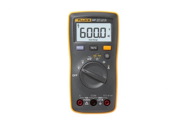 Fluke 107 Digital Multimeter i400E Clamp Kit 1
