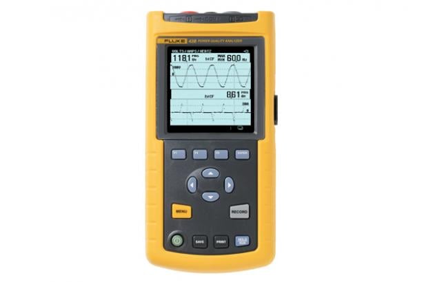 Fluke 43B Single Phase Power Quality Analyzer