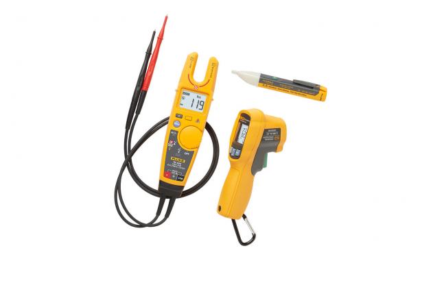 Fluke T6-600/62MAX+/1AC Thermometer, Electrical Tester and Voltage Detector Kit