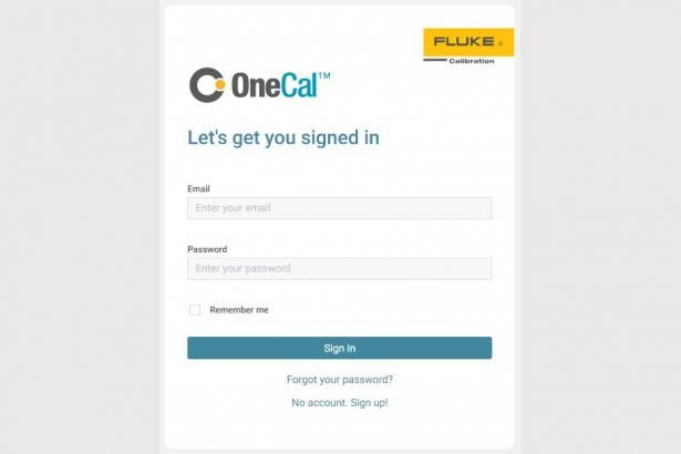 OneCal™ Calibration Software 