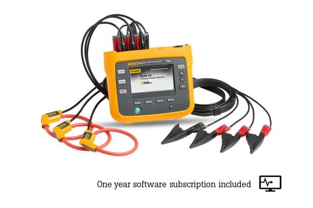 Fluke 3540 FC Three-Phase Power Monitor and Condition Monitoring Kit