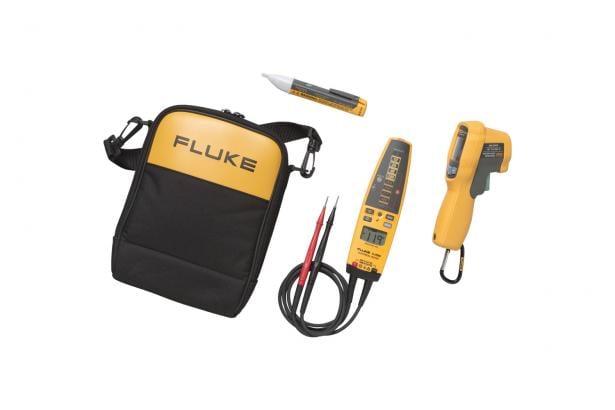 Fluke 62 MAX+/T+PRO/1AC IR Thermometer, T+PRO Voltage Continuity Tester and Voltage Detector Kit