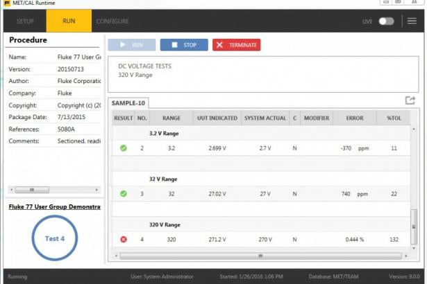 MET/CAL® Calibration Management Software