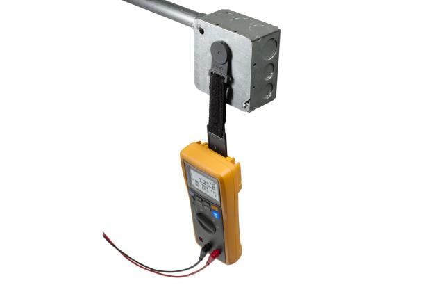 Multimeter Strap Hanging Loop Durable Kit Black Strong Magnet for Fluke TPAK UK 