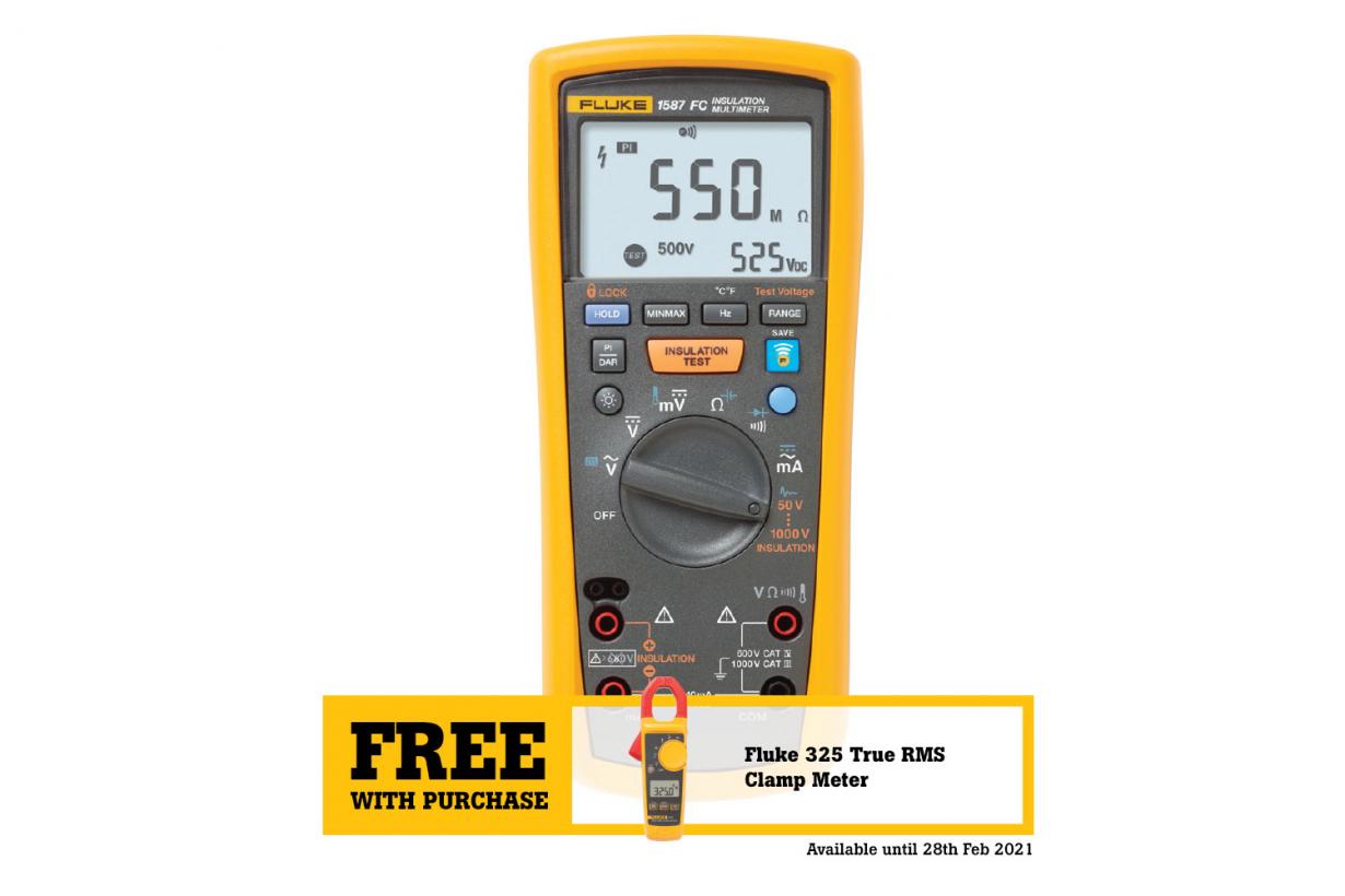 Fluke 1587 FC Insulation Tester Multimeter Fluke