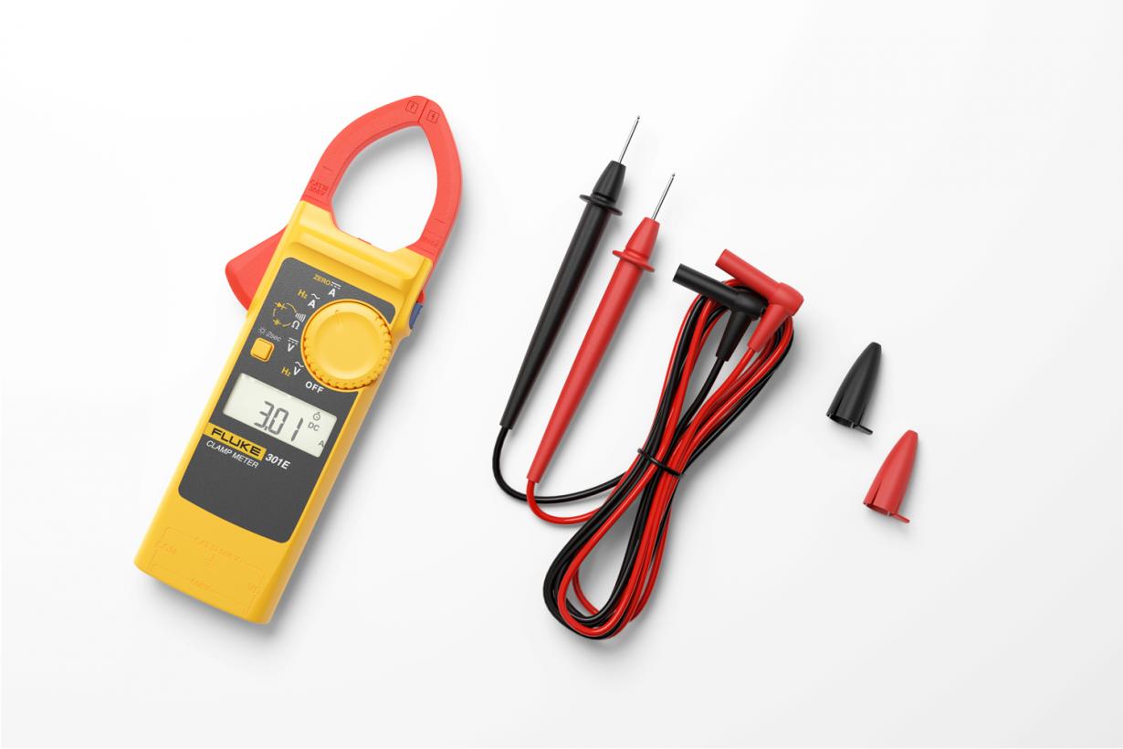 Fluke 301E Series AC/DC Clamp Meter | Fluke