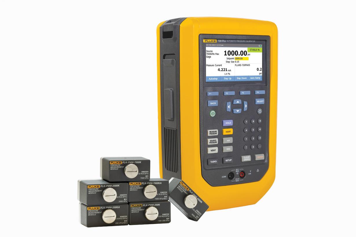 Fluke 729 Pro Automatic Pressure Calibrator Fluke