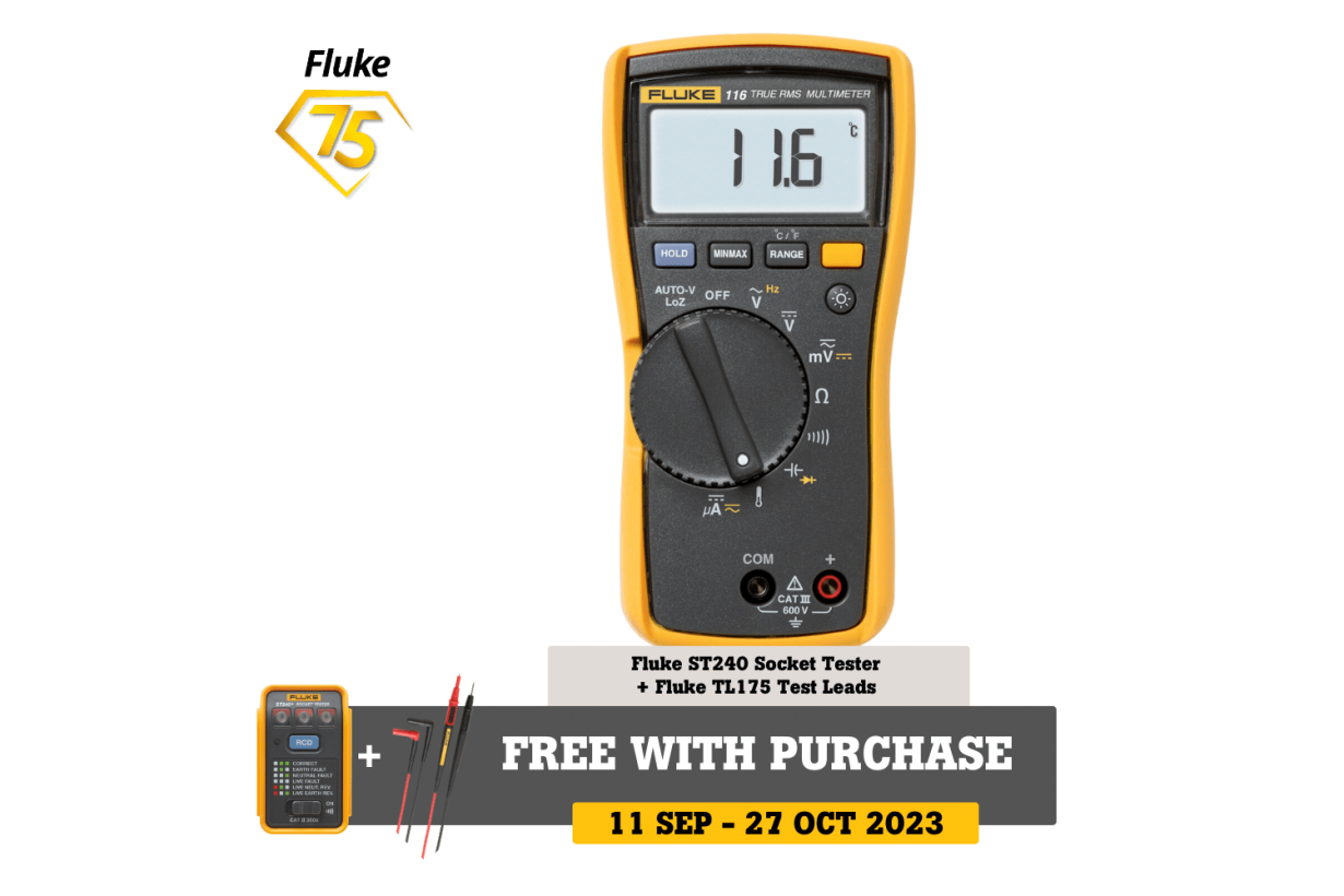 Fluke 116 Mutimeter Best HVAC Multimeter Fluke