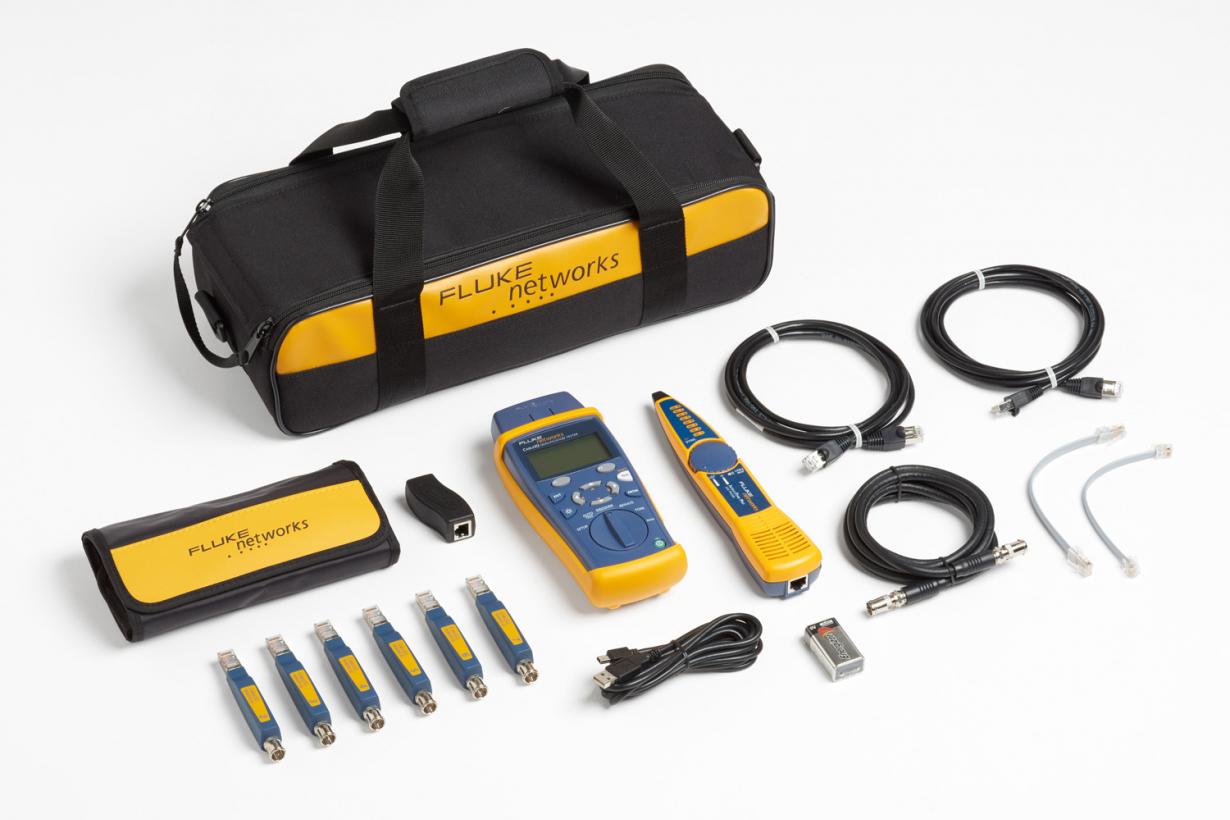 Fluke Networks CableIQ™ Qualification Tester Kit Fluke