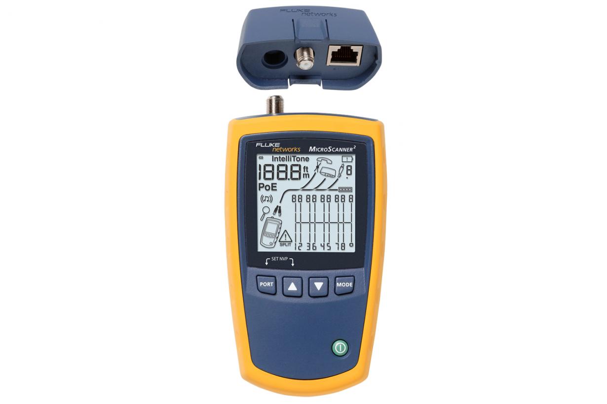 Fluke Networks MicroScanner™ Cable Verifier Fluke