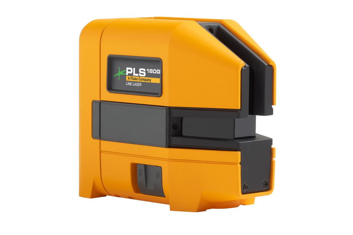 PLS 180G RBP Green Cross Line Laser Level Kit Fluke