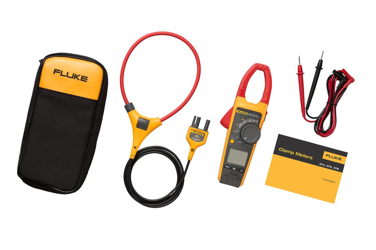 Fluke 376 True RMS AC/DC Clamp Meter with iFlex® Fluke