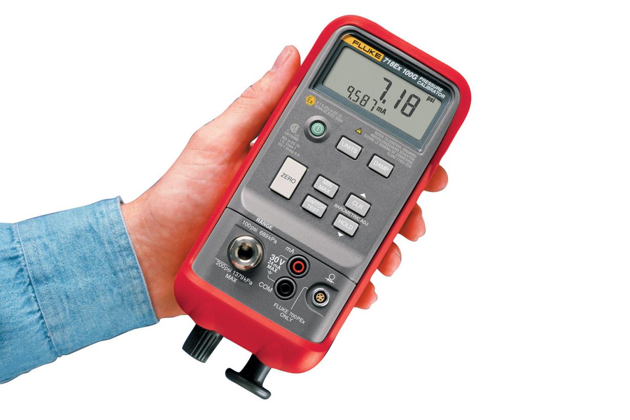 Fluke 718Ex Intrinsically Safe Pressure Calibrator Fluke