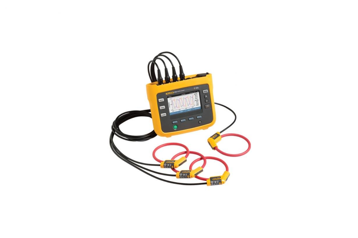 Fluke 1736 and 1738 ThreePhase Power Quality Loggers Fluke