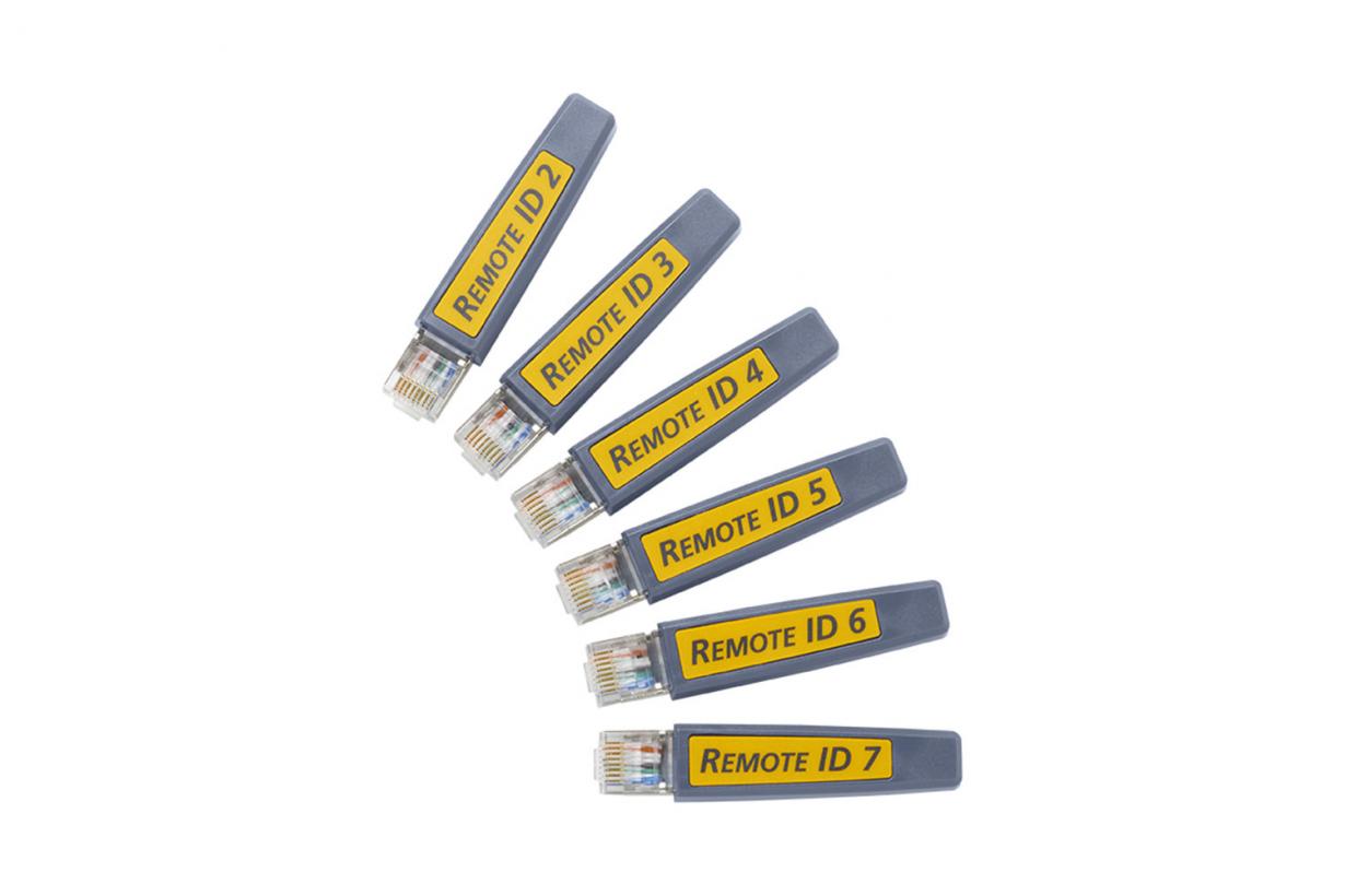 Fluke Networks Remote ID Kit for MSPOE MicroScanner™ with Identifiers