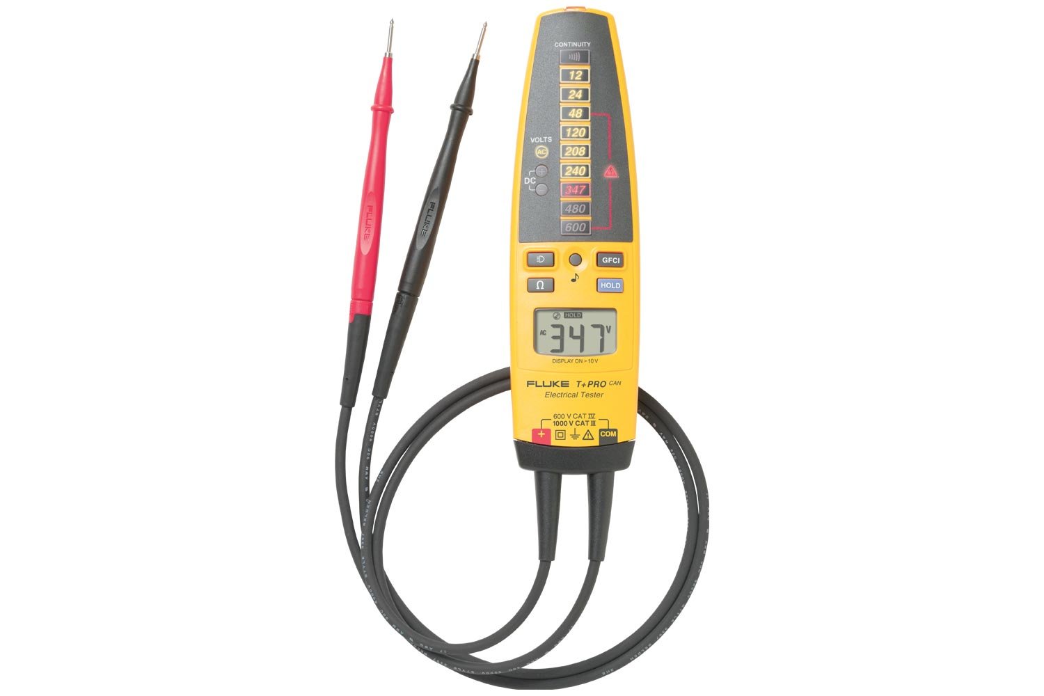 T+Pro Electrical Tester, Voltage Measurement