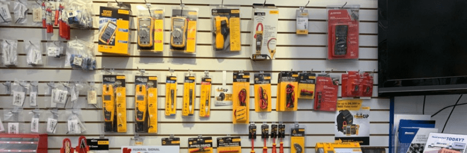 Fluke product disply for retail